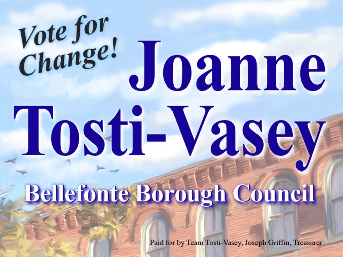  Picture of Tosti-Vasey yard sign