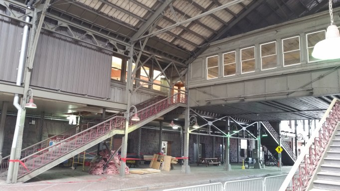 Picture of the staircases and